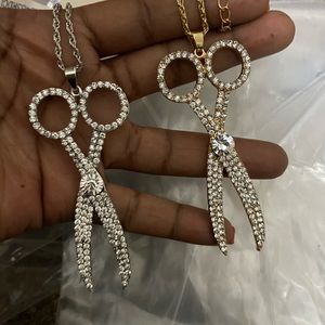 Cut like this necklace